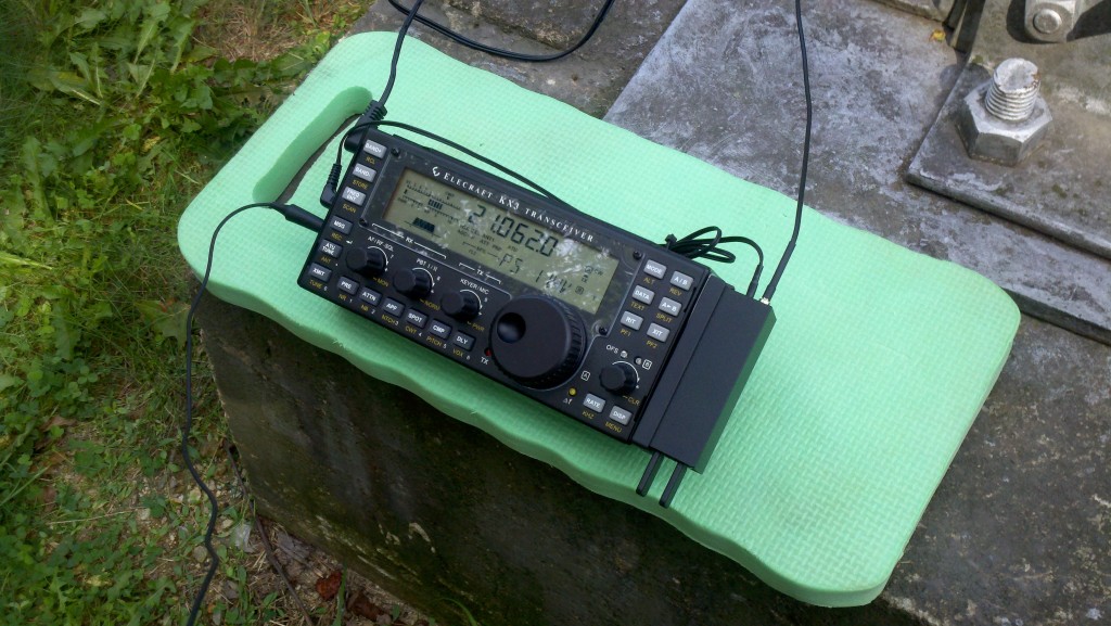 KX3 calling CQ on 15 meters